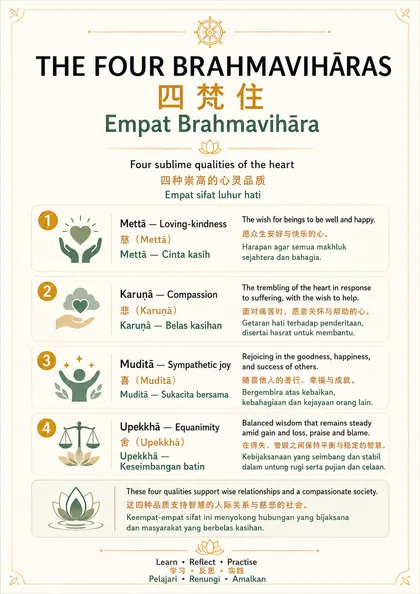 The Four Brahmavihāras