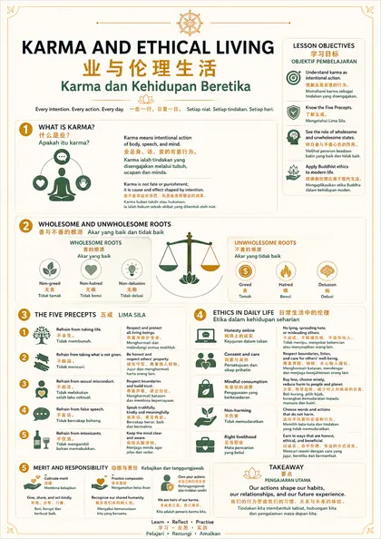 Karma and Ethical Living — Lesson Guide