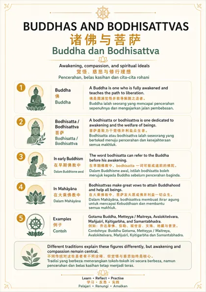 Buddhas and Bodhisattvas