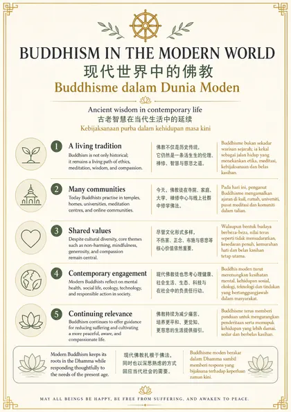 Buddhism in the Modern World